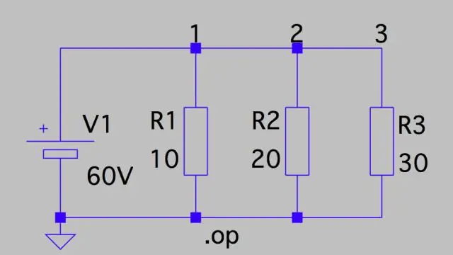 ¿Cómo se calcula la caída potencial en un circuito?