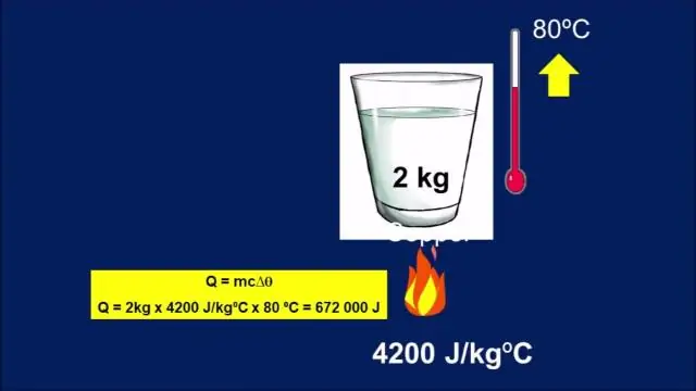 Comment calcule-t-on la capacité thermique massique ?