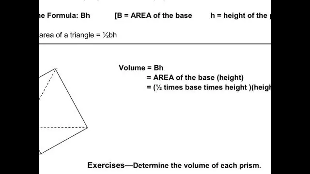 Hoe vind jy volume in graad 7?