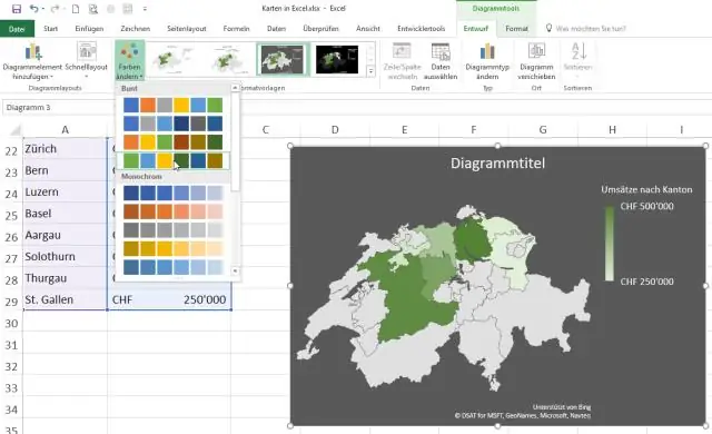 Ali je zemljevid diagram?