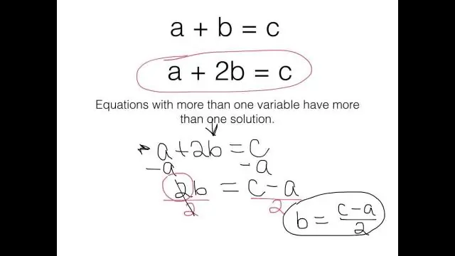 Què és una expressió que conté una o més variables?