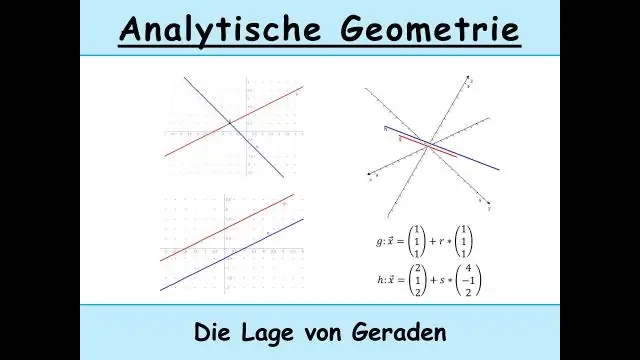 Qu'est-ce que les lignes parallèles sécantes et perpendiculaires?