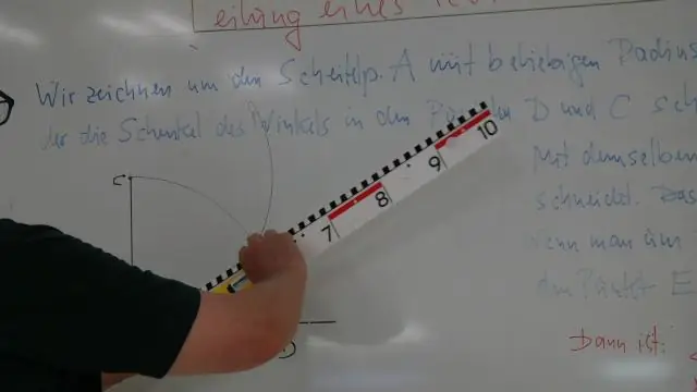 Wie konstruiert man mit einem Zirkel eine Kopie eines Winkels?