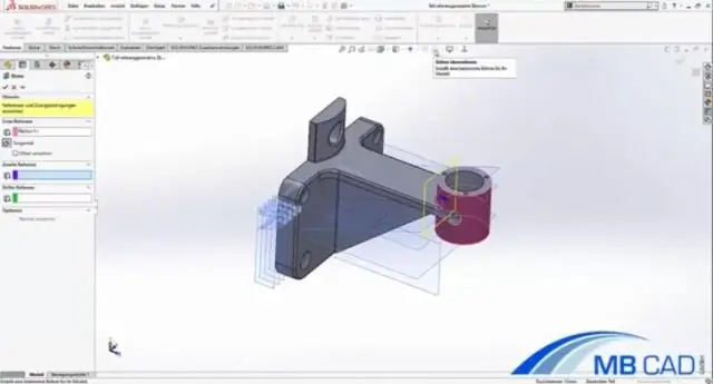 როგორ ქმნით პერპენდიკულარულ სიბრტყეს Solidworks-ში?