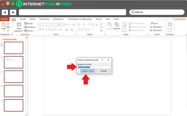 ¿Cómo se cambia el nombre de una etiqueta de sección en Revit?