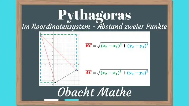 Wie findet man die Komponentenform von zwei Punkten?