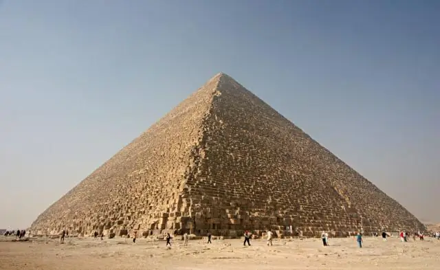 Wie heißt die Spitze einer Pyramide?