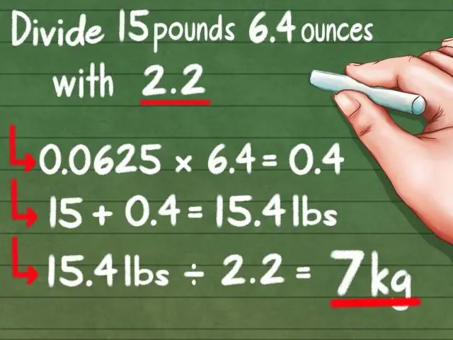 Bagaimana cara mengonversi pound ke kilogram di Excel?