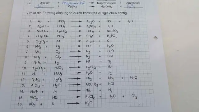 Kuidas tasakaalustate keemilisi võrrandeid oksüdatsiooninumbritega?