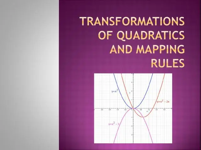 Ano ang Transformation Mapping?