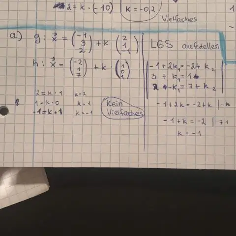 Hoe los je een stelsel lineaire vergelijkingen algebraïsch op?