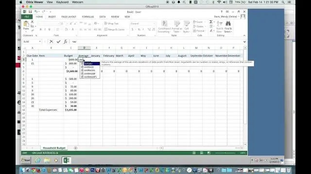 Excel kullanarak ortalamayı nasıl buluyorsunuz?