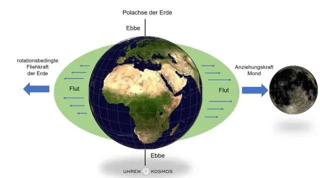 In che modo la rotazione terrestre causa le maree?