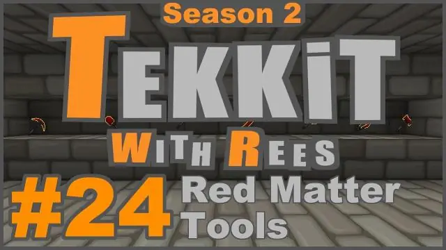 Jak nabíjíte nástroje Red Matter v Tekkitu?