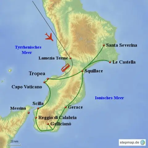 ¿Qué es un mapa de accidentes geográficos?